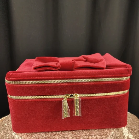 Estee Lauder Double Layer Makeup Train Case - Picture 1 of 7